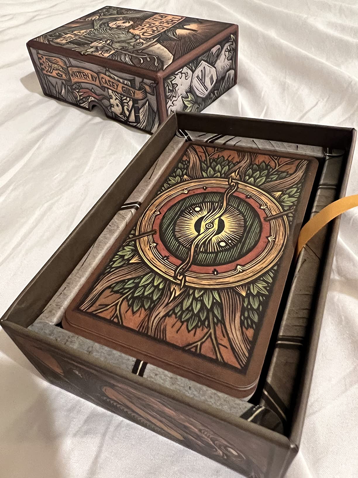 The Lord of the Rings™ Tarot Deck and Guide Cards | Casey Gilly and Tomás Hijo
