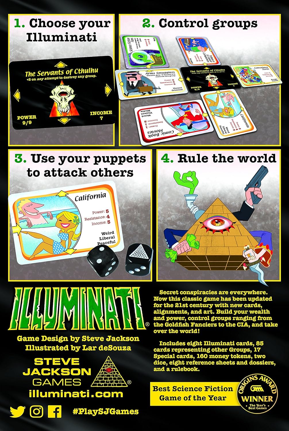 Illuminati: The Game of Conspiracy | Steve Jackson Games