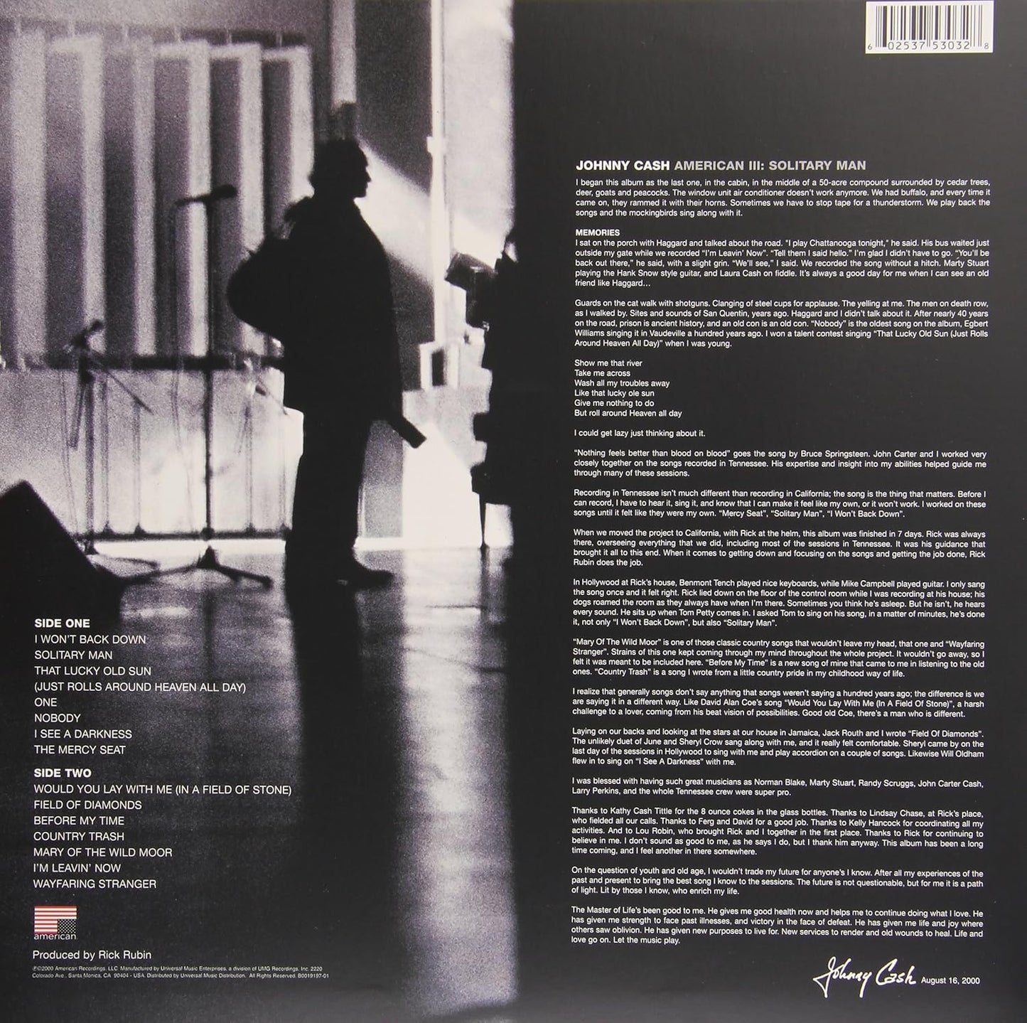 American III: Solitary Man | Johnny Cash