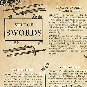 The Lord of the Rings™ Tarot Deck and Guide Cards | Casey Gilly and Tomás Hijo