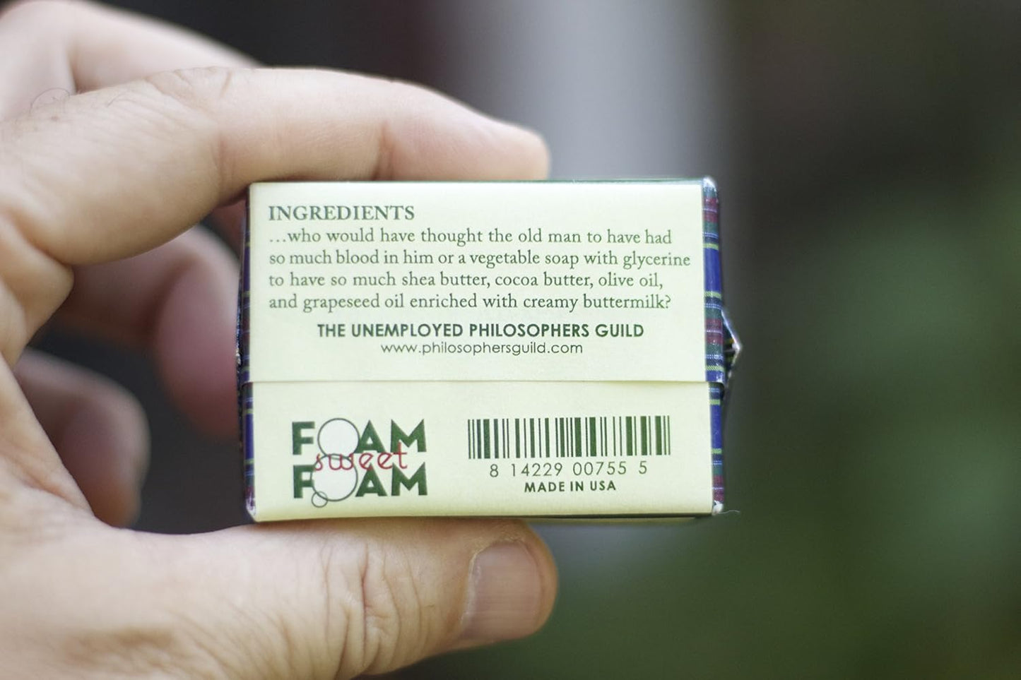 Lady Macbeth's Guest Soap | The Unemployed Philosophers Guild