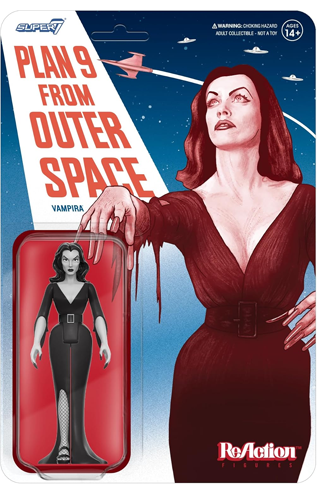 Vampira Plan 9 Grayscale Action Figure | Super7